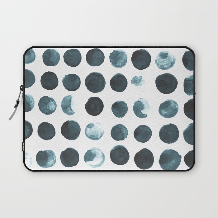 Faded dots Laptop minimalist sleeve