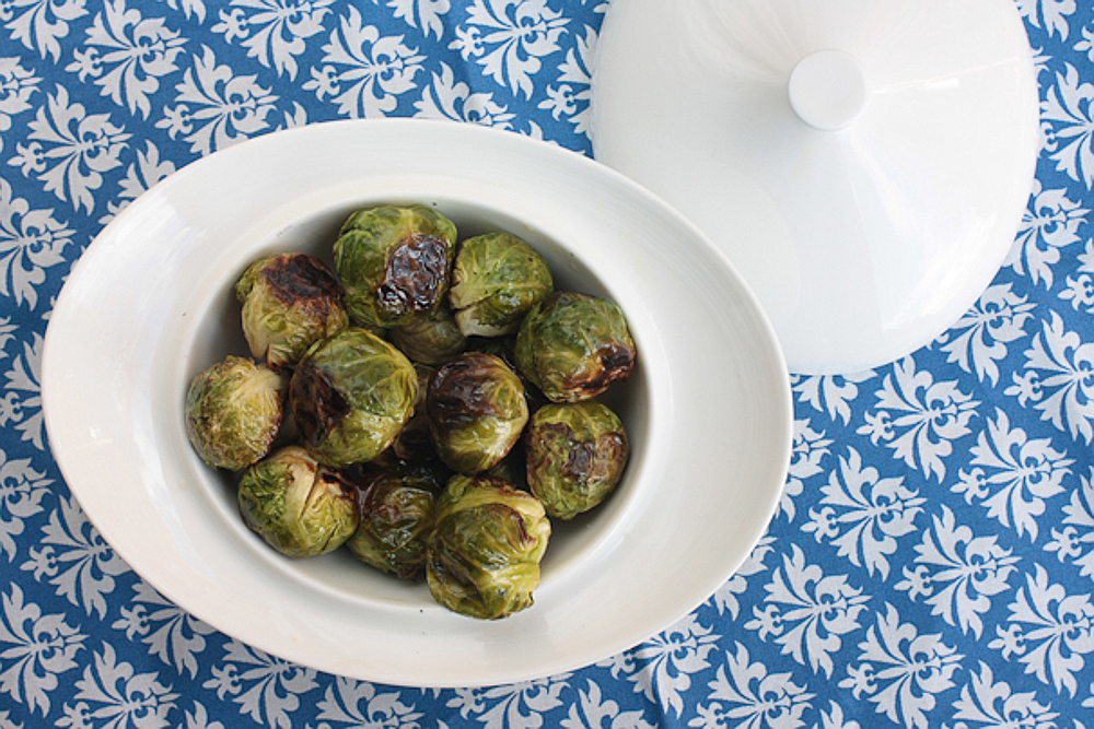Roasted Brussels Sprouts with Lime and Chili by One Green Planet | Photo Credit: One Green Planet