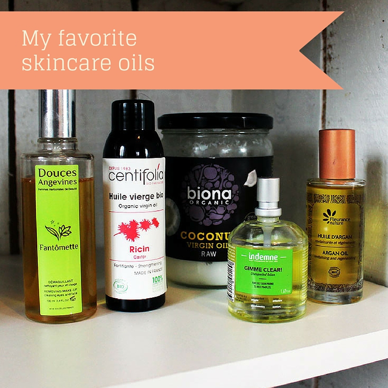 My favorite skincare oils