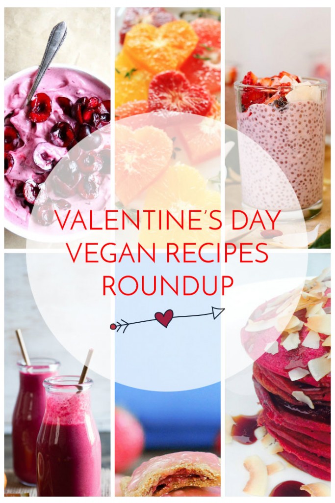 Valentine's Day Vegan Recipes roundup