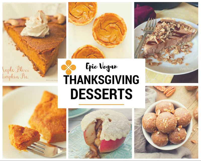 Epic Vegan Thanksgiving desserts