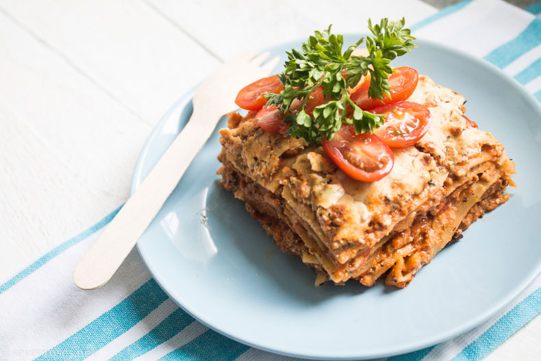 easy vegan lasagna