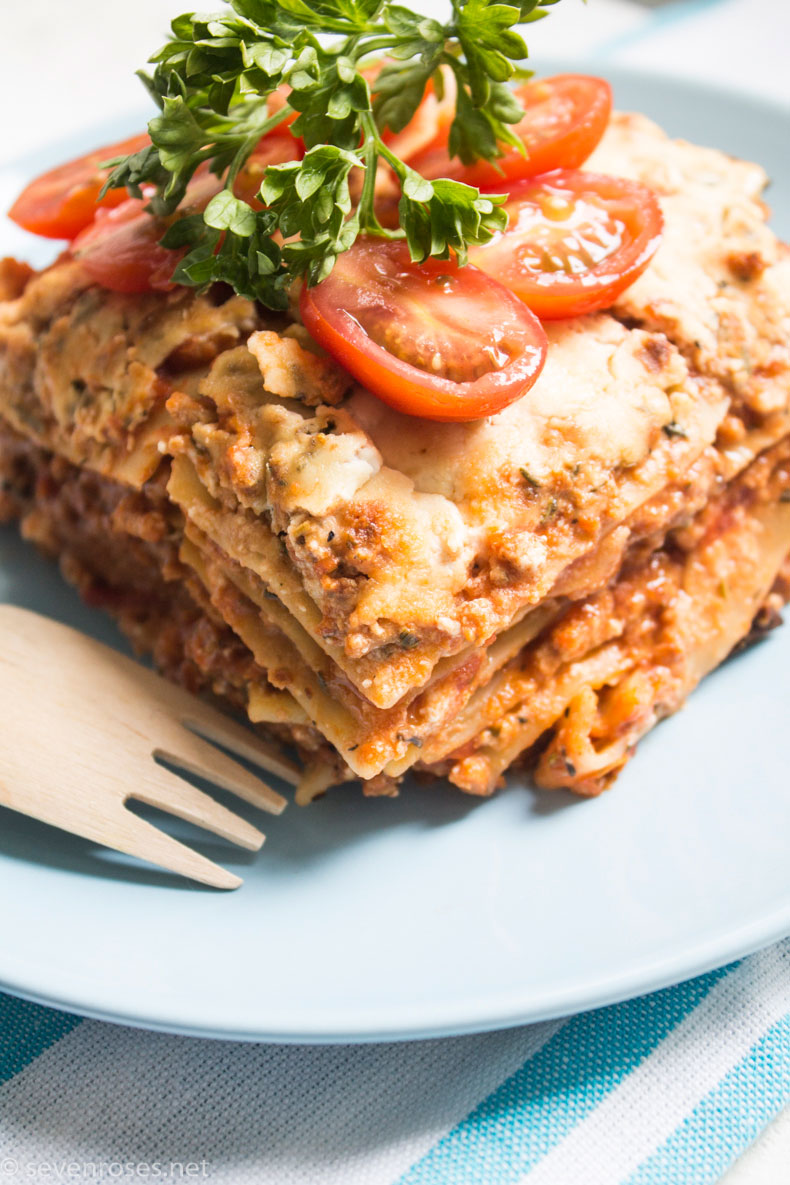 easy vegan lasagna