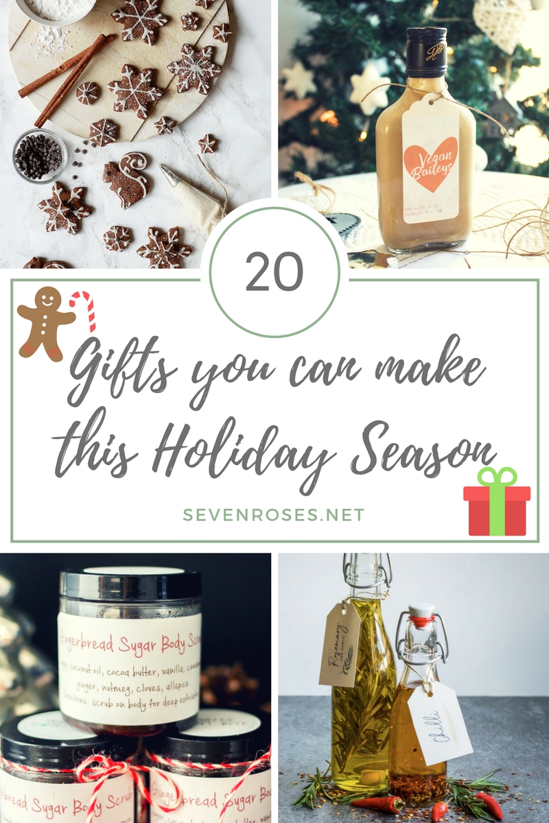 Gifts You can Make This Holiday Season