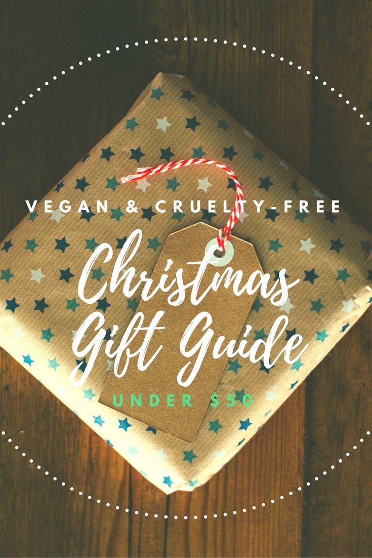 Vegan Christmas Gift Guide under $50