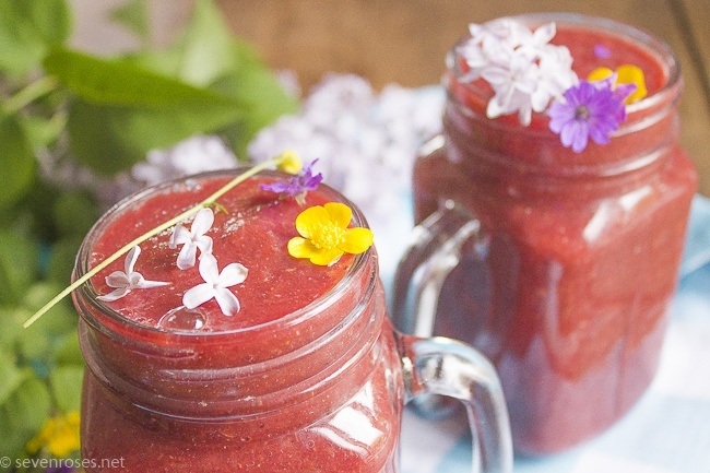 Ruby red antioxidant smoothie