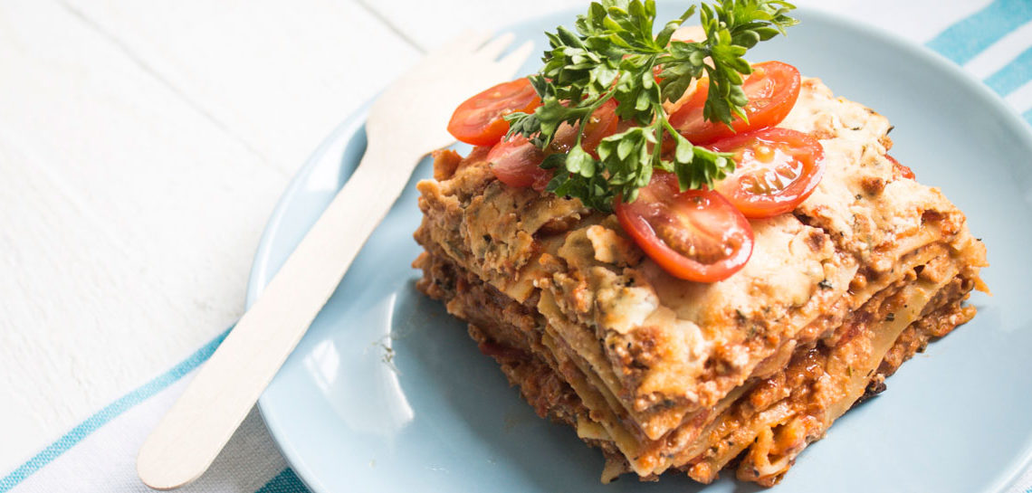 Easy vegan lasagna