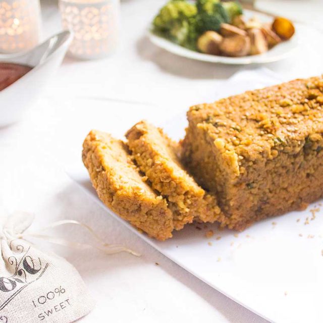 A perfect holiday lentil loaf - Seven Roses