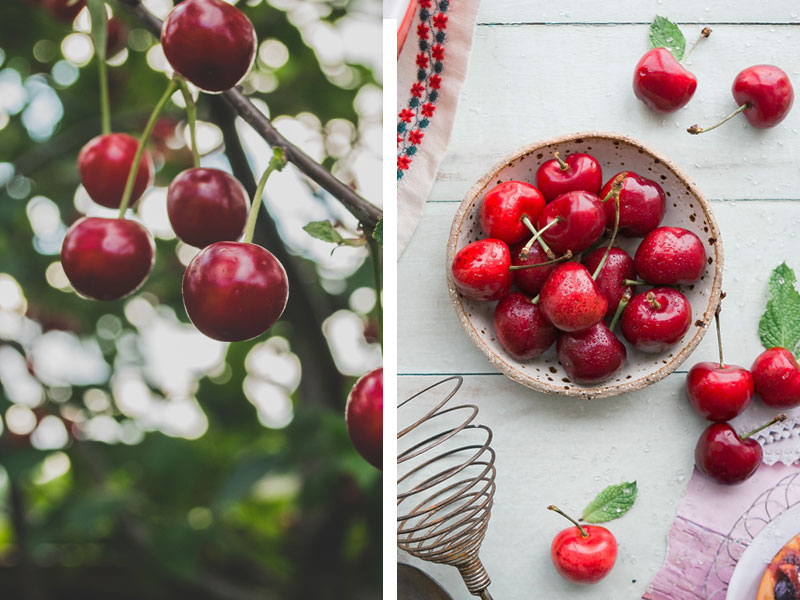 Vegan Cherry Clafoutis