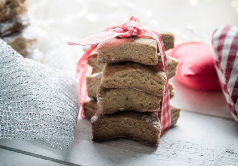 Rustic Vegan christmas cookies