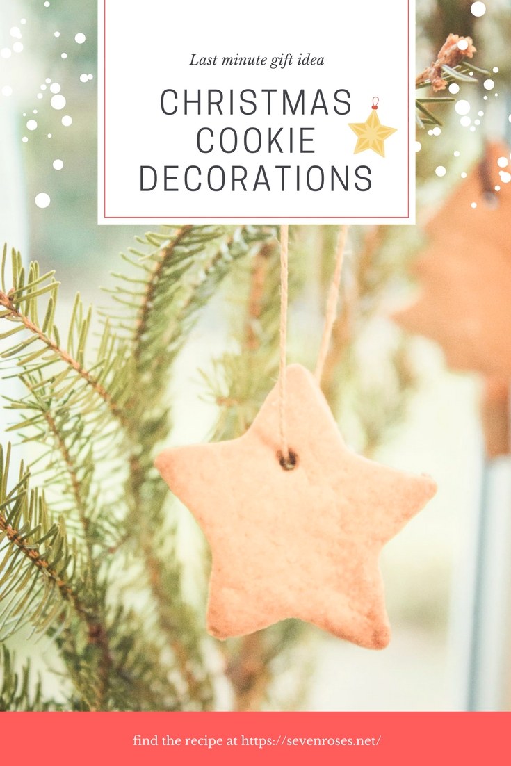 Last minute gift idea: rustic Christmas cookie decorations