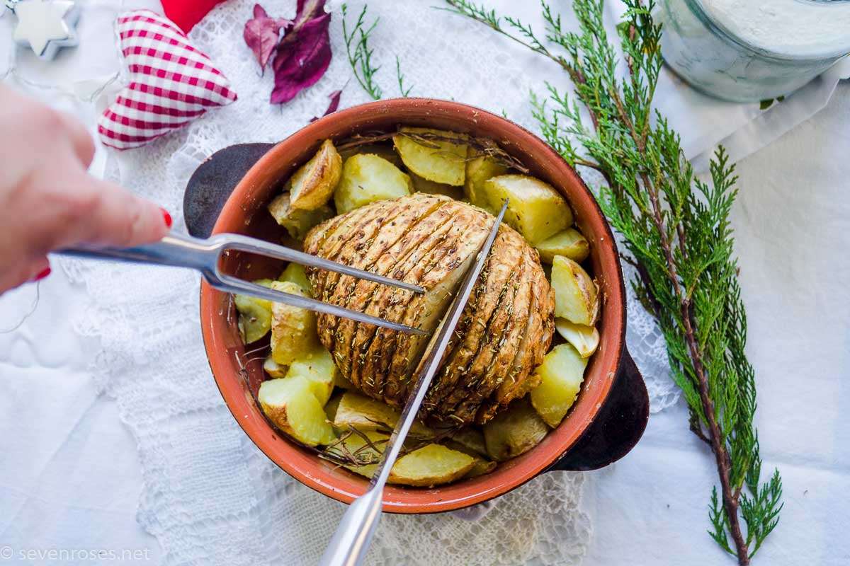 Vegan holiday roast