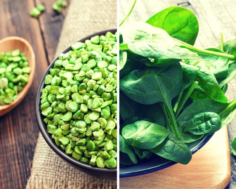 Split Pea and Spinach creamy soup (with benefits) Seven Roses