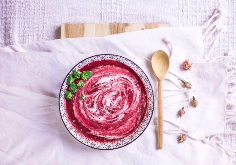 Pink Beet Creamy Soup ♥