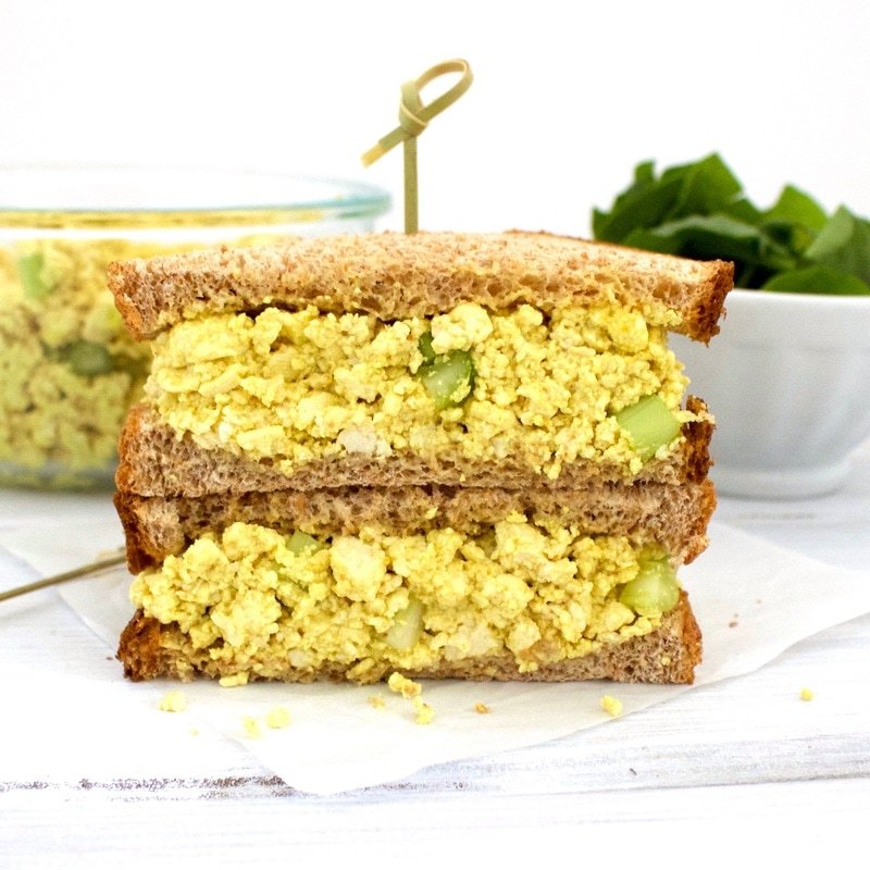  Vegan Egg Salad (Low-Carb, Gluten-Free, Oil-Free!) 