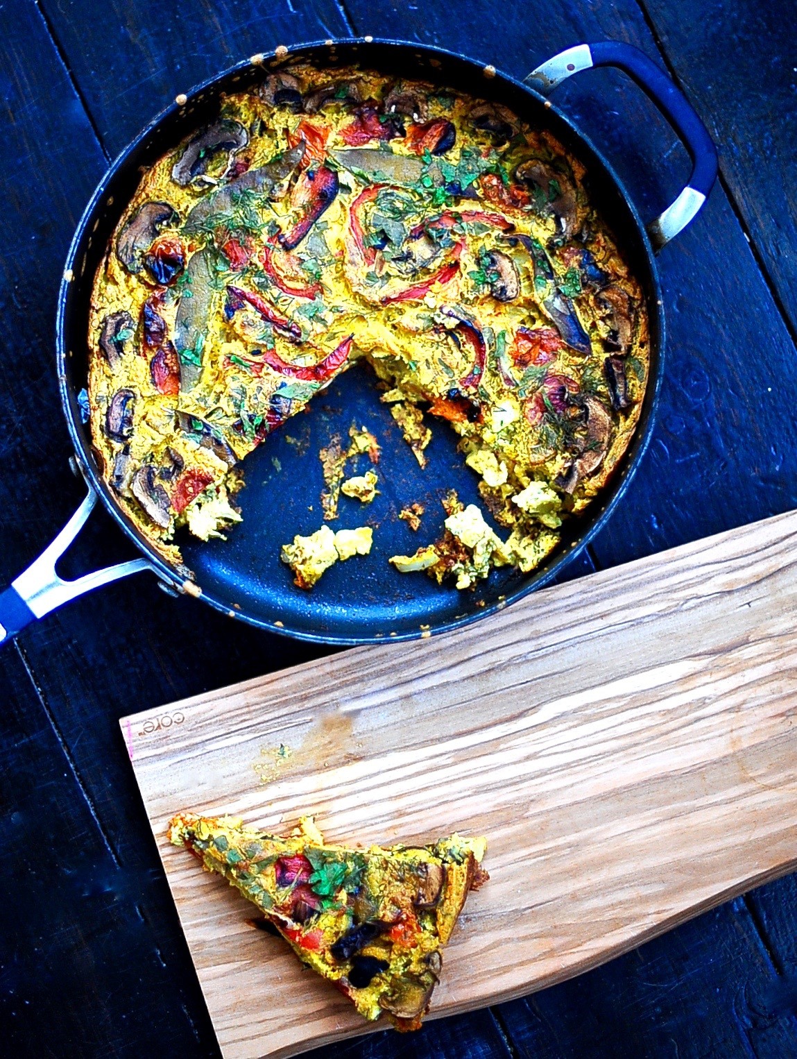 Frittata (Vegan, Gluten Free)