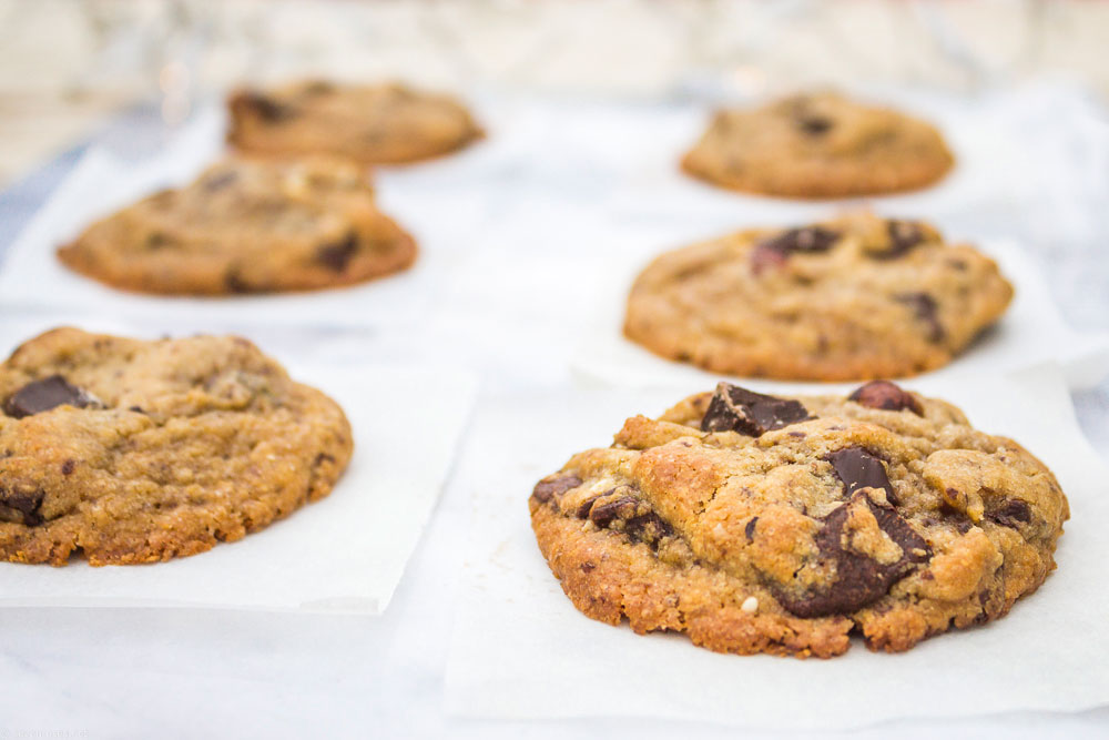 Vegan Chocolate chip cookies