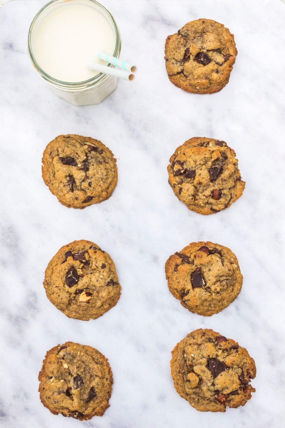 Vegan Chocolate chip cookies