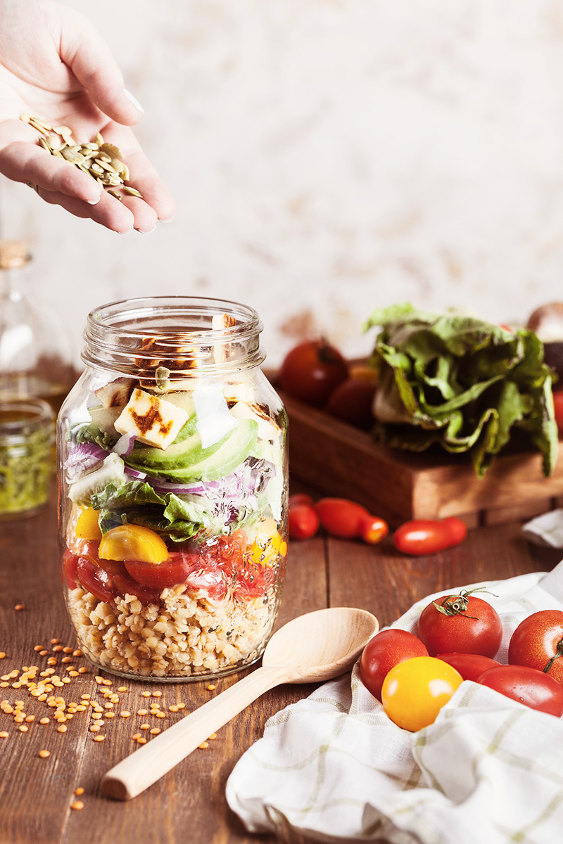 Mason Jar Miso Soup (Vegan) - SunnysideHanne