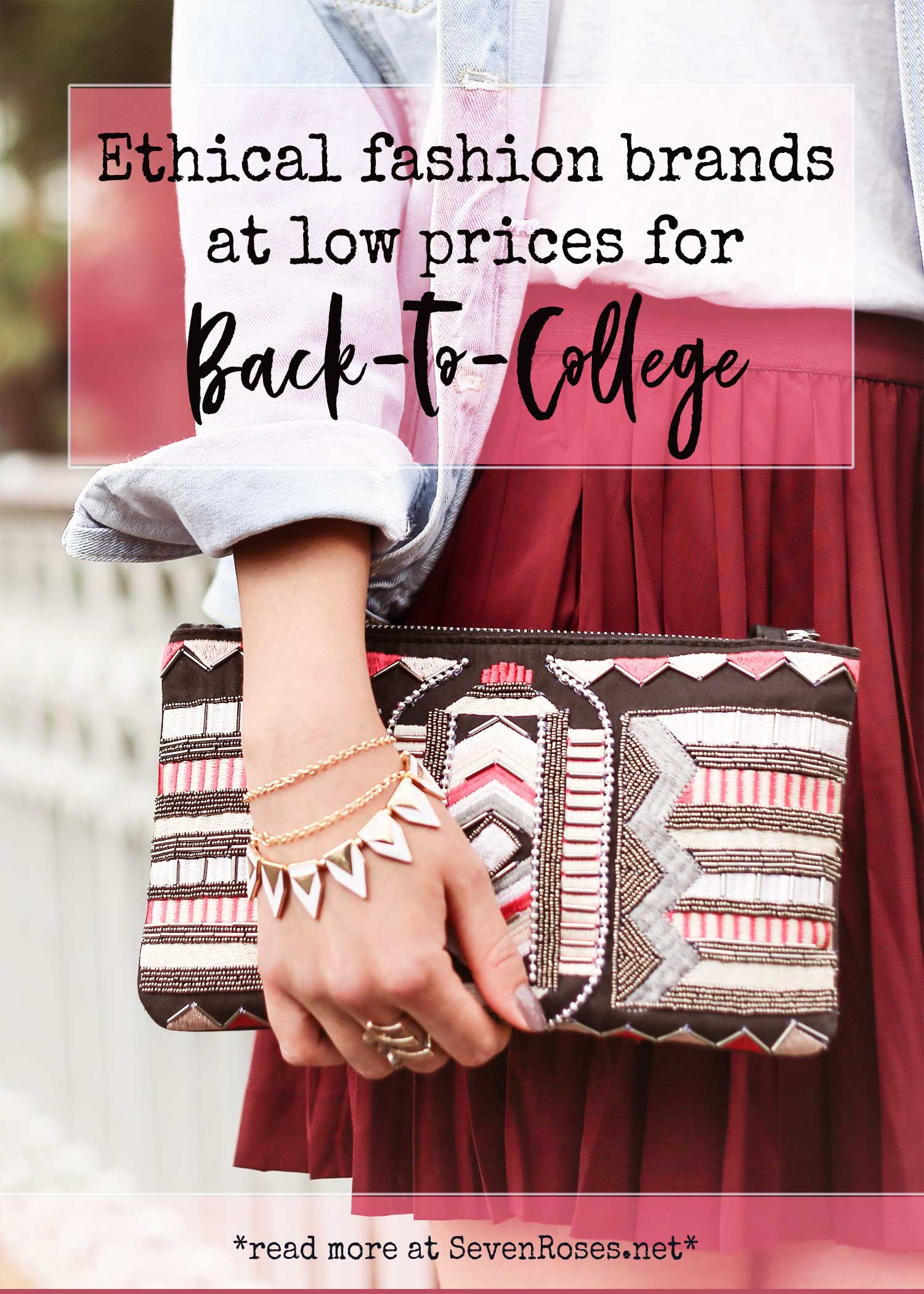 Ethical fashion brands at low prices for back to college