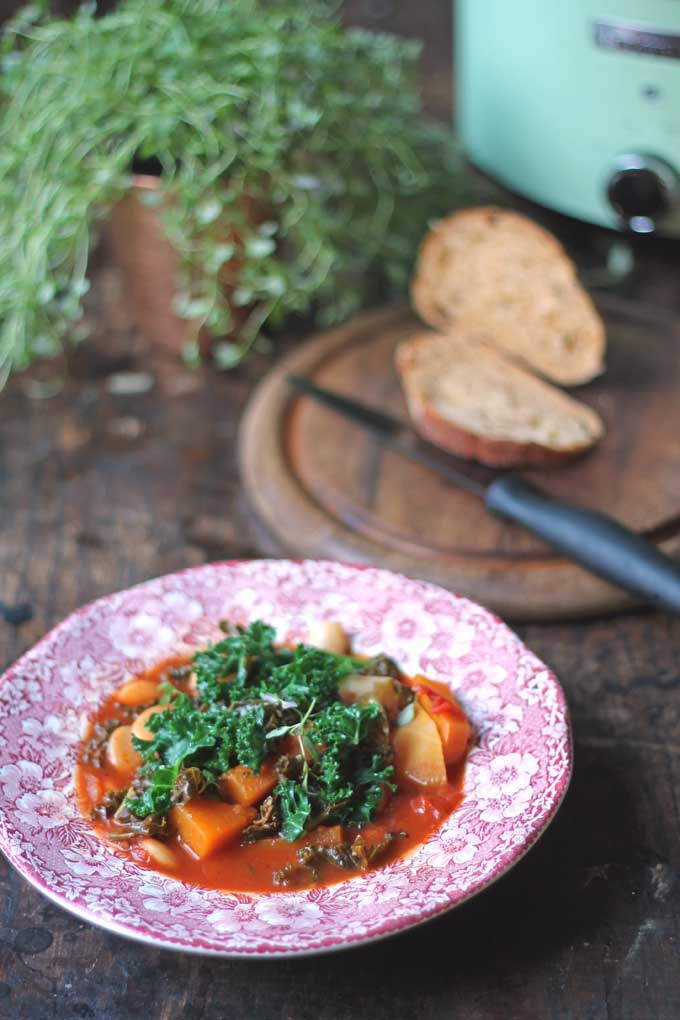 Kale and Ale Slow Cooker Stew