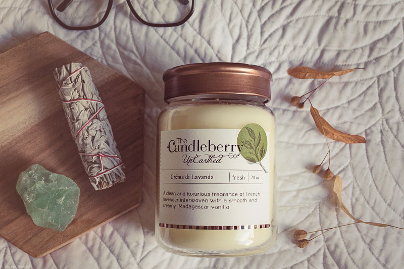 Fall candle haul: Crema di Lavanda - Luminare Vitrum