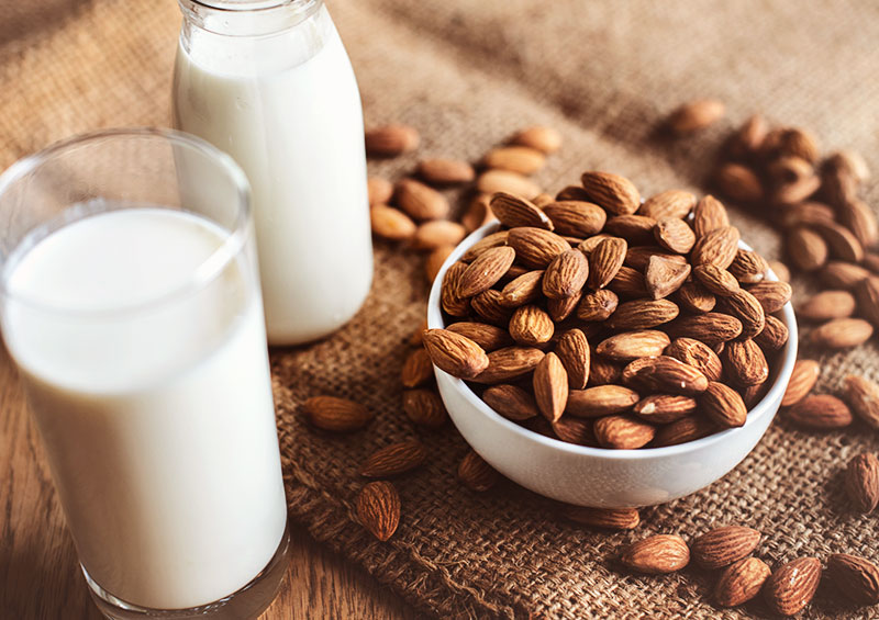 Vegan staples: Almond Milk