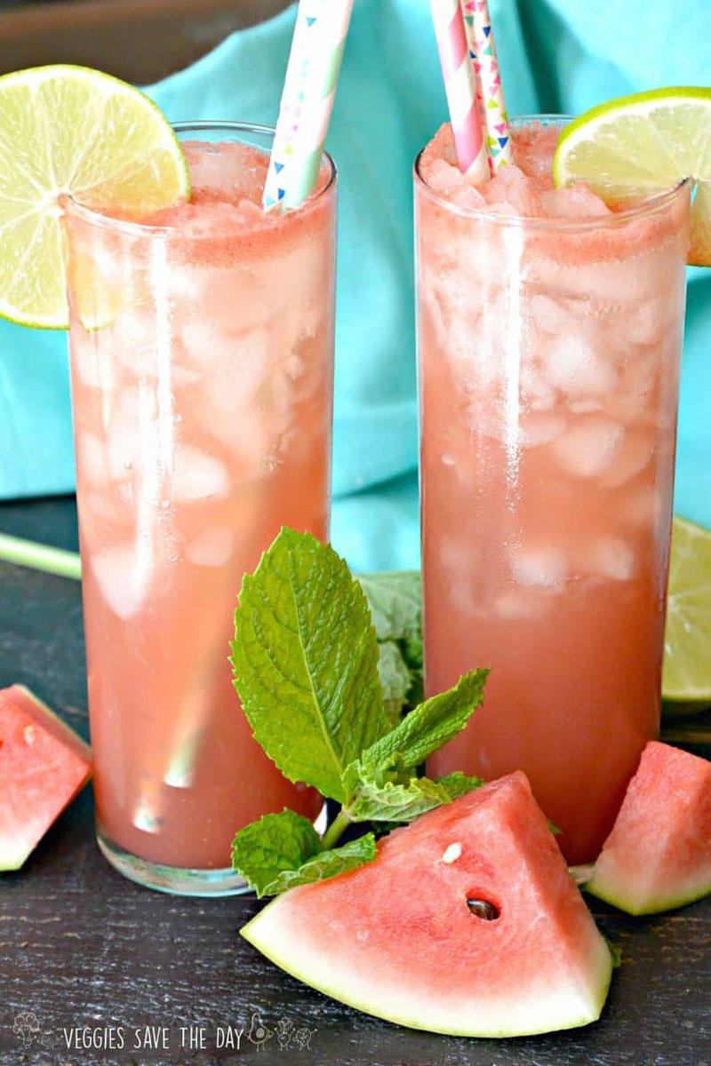 Sparkling Watermelon Agua Fresca