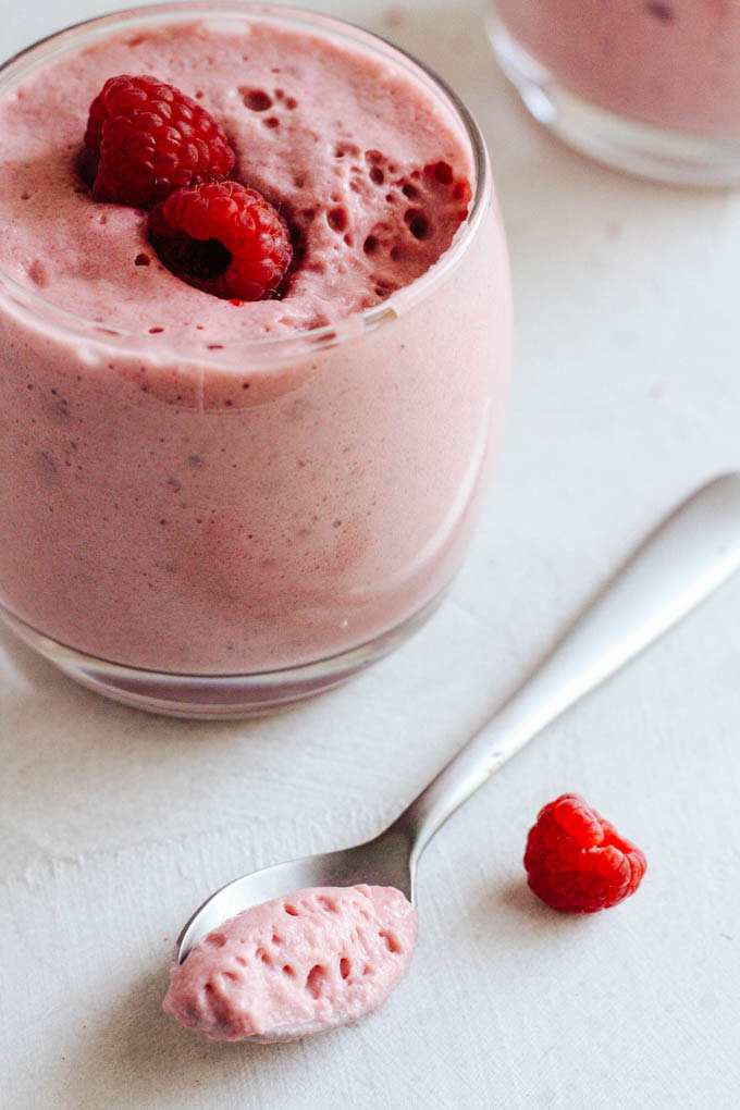 Vegan Raspberry Mousse