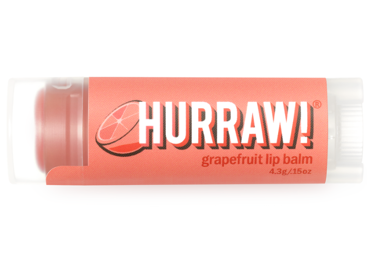 Hurraw! Grapefruit Coral Lip Balm