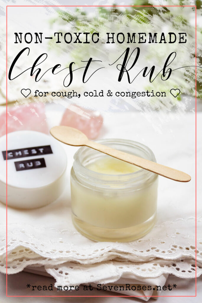 homemade chest rub for cough