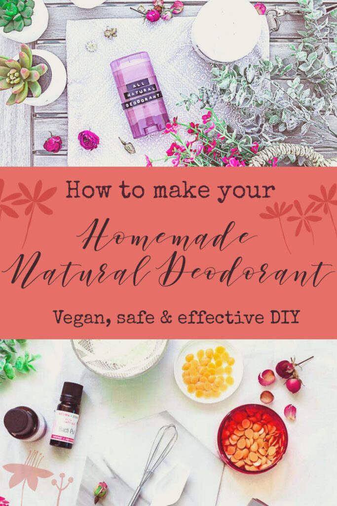 How to make a DIY Vegan Natural Deodorant Seven Roses