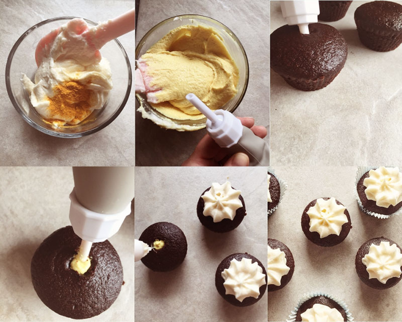 How to Make Vegan Crème Egg Cupcakes