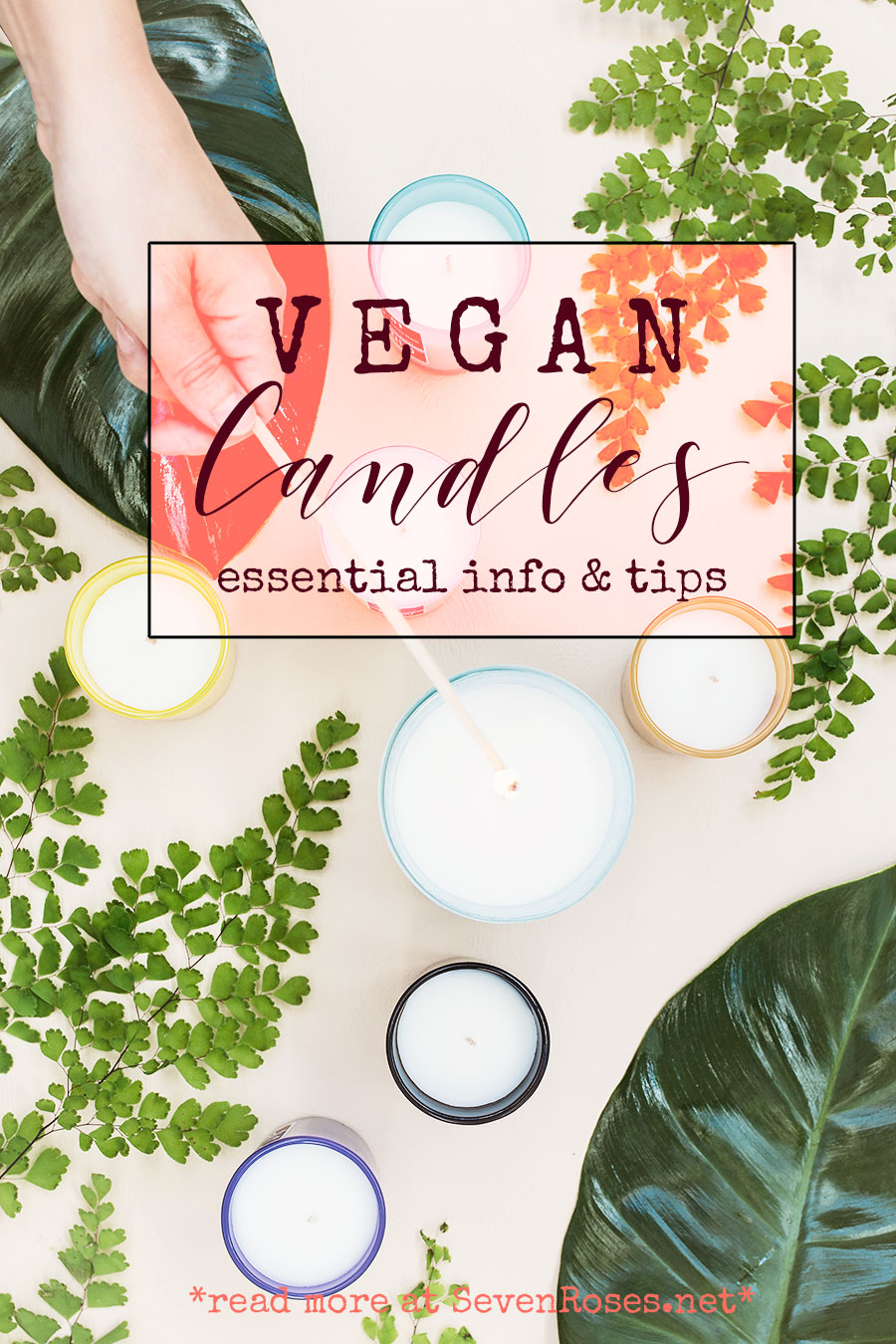 Vegan candles: essential info & safety tips