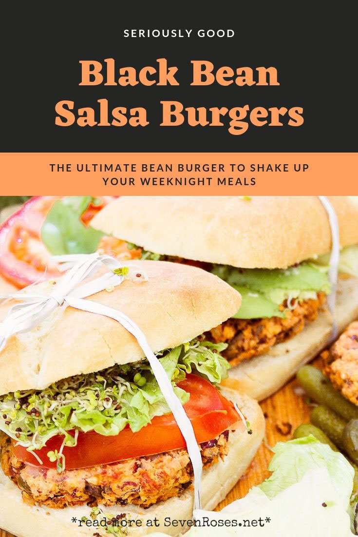 Black Bean Salsa Burgers