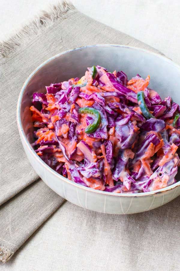 Purple Cabbage Slaw