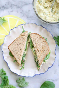 Vegan Egg Salad sandwich
