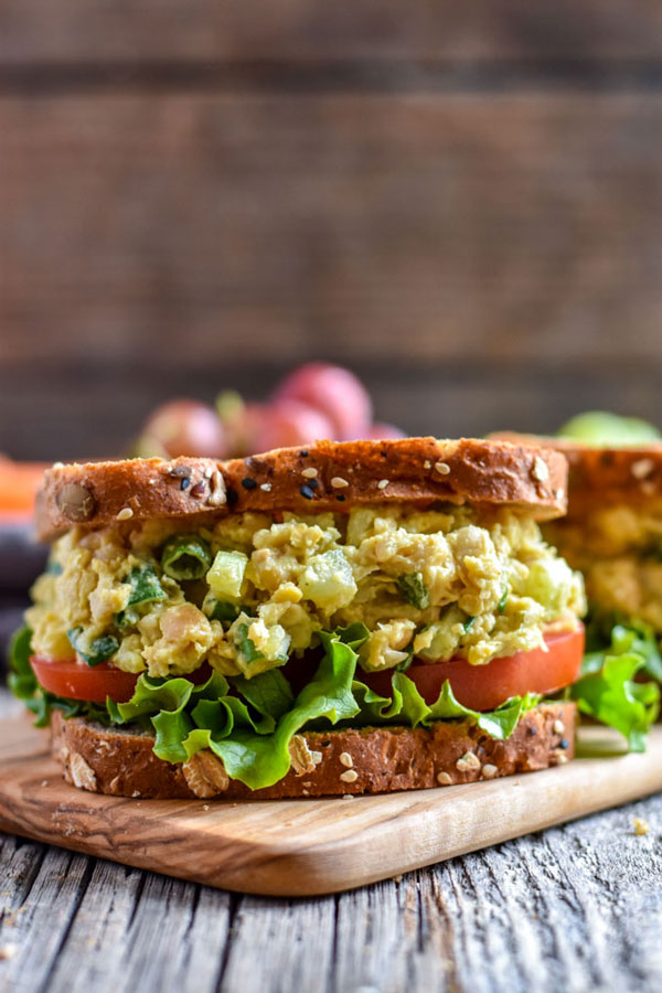 Chickpea Salad Sandwich