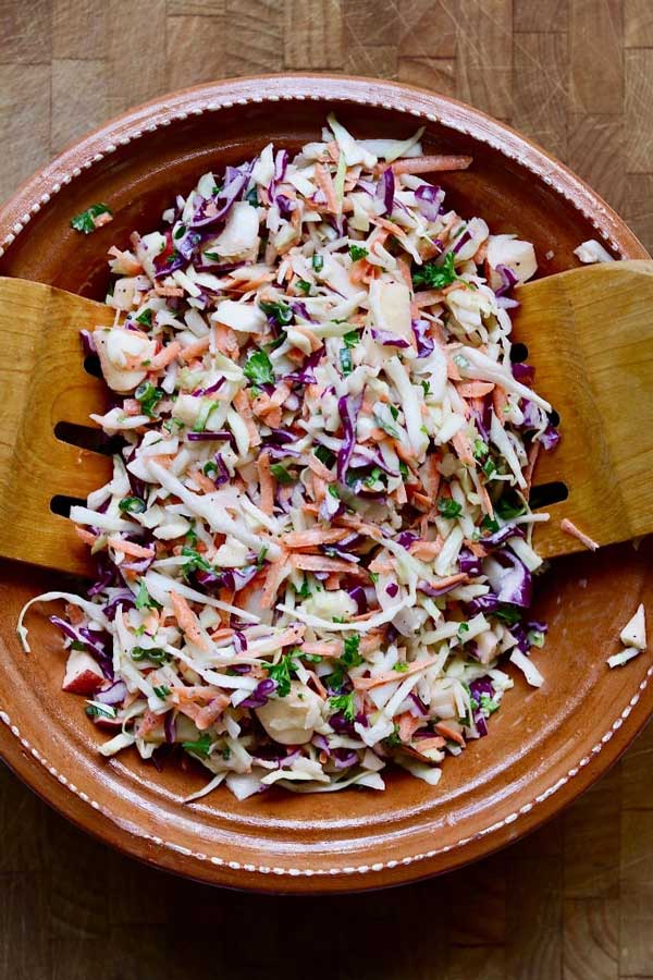 Classic Vegan Coleslaw