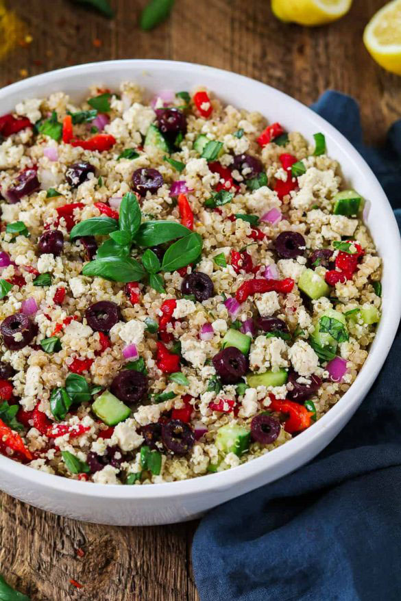 Mediterranean Quinoa Salad