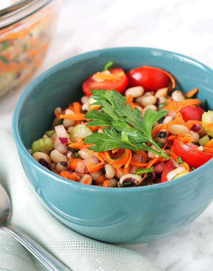 Simple Black-Eyed Pea Salad