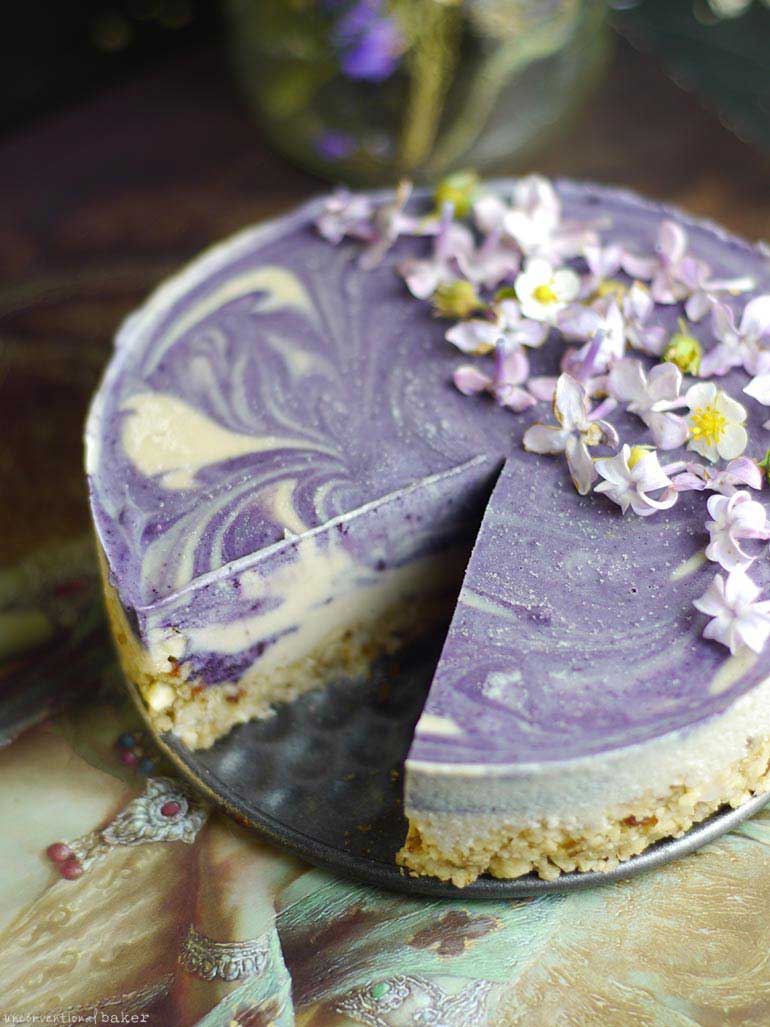 Lilac Dream Cheesecake