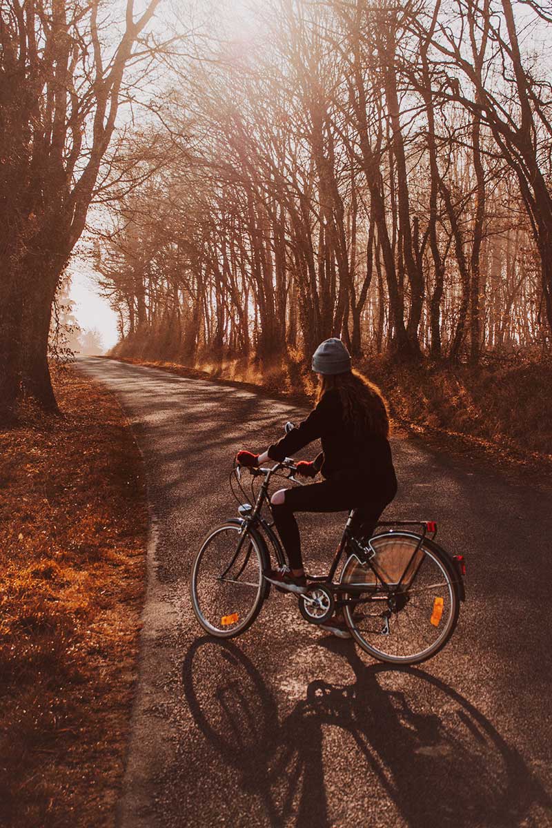 how to live a healthier life this fall: ride your bike!