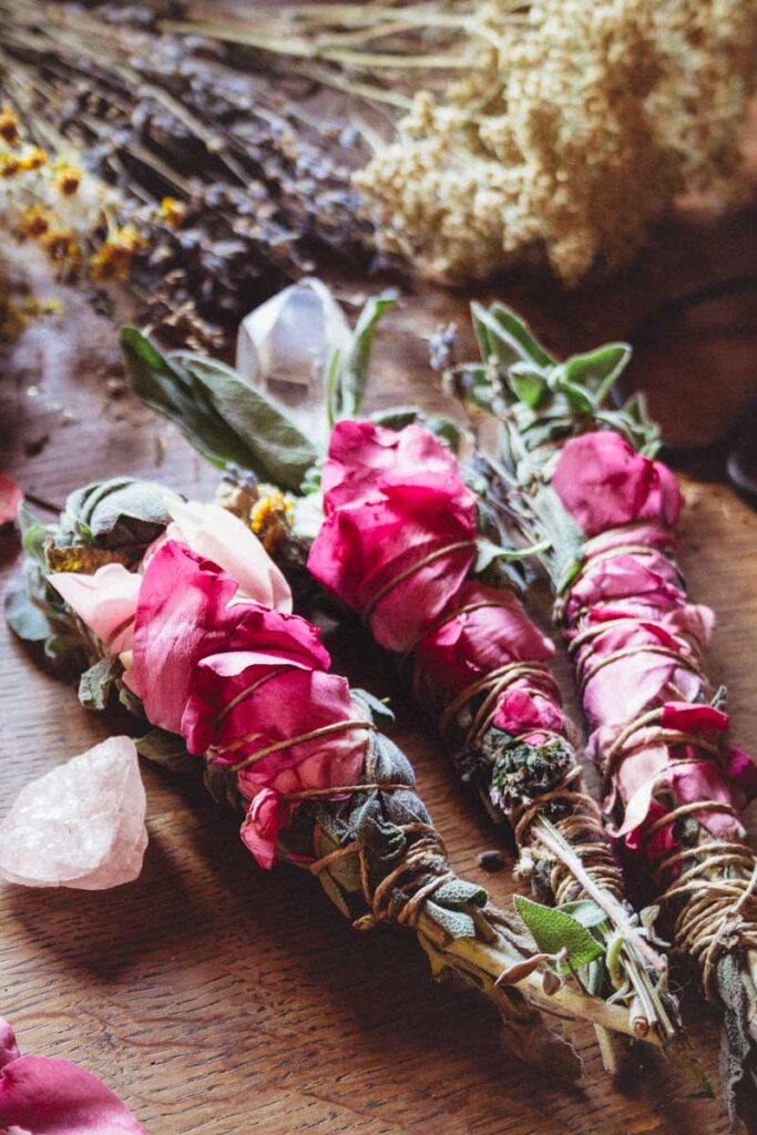 How to make your own DIY smudge sticks Seven Roses