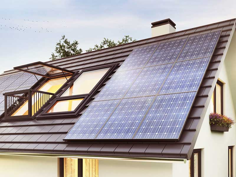 The best 5 tips for a greener at home: solar panels