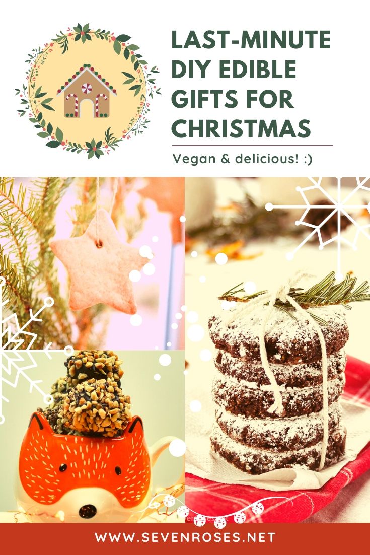Last-minute Vegan DIY edible gifts to make for Christmas