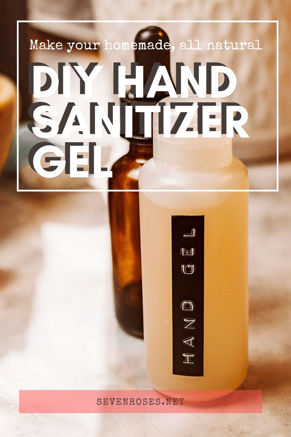 DIY hand sanitizer gel