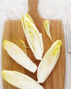 belgian endive is rich in minerals and vitamins.