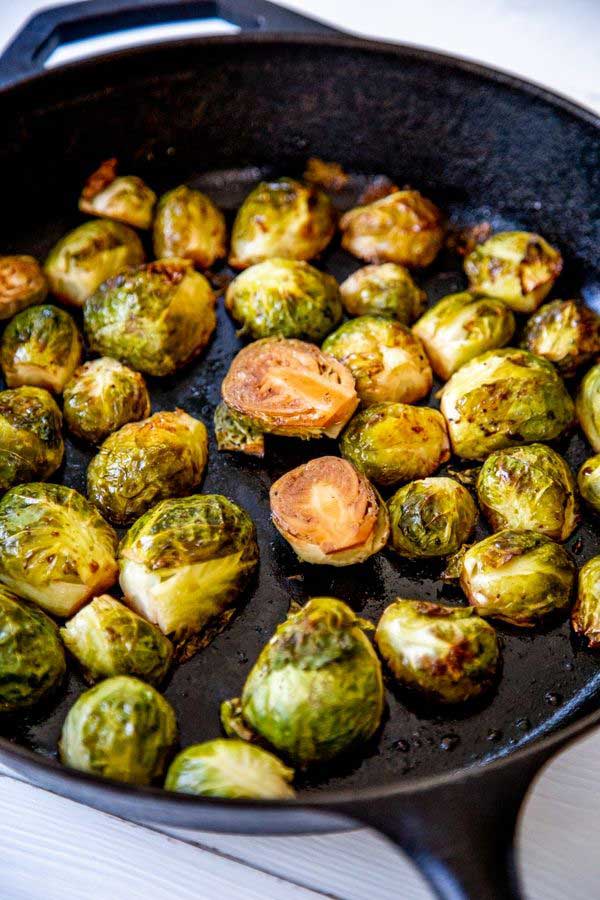 Crispy Roasted Balsamic Brussels Sprouts