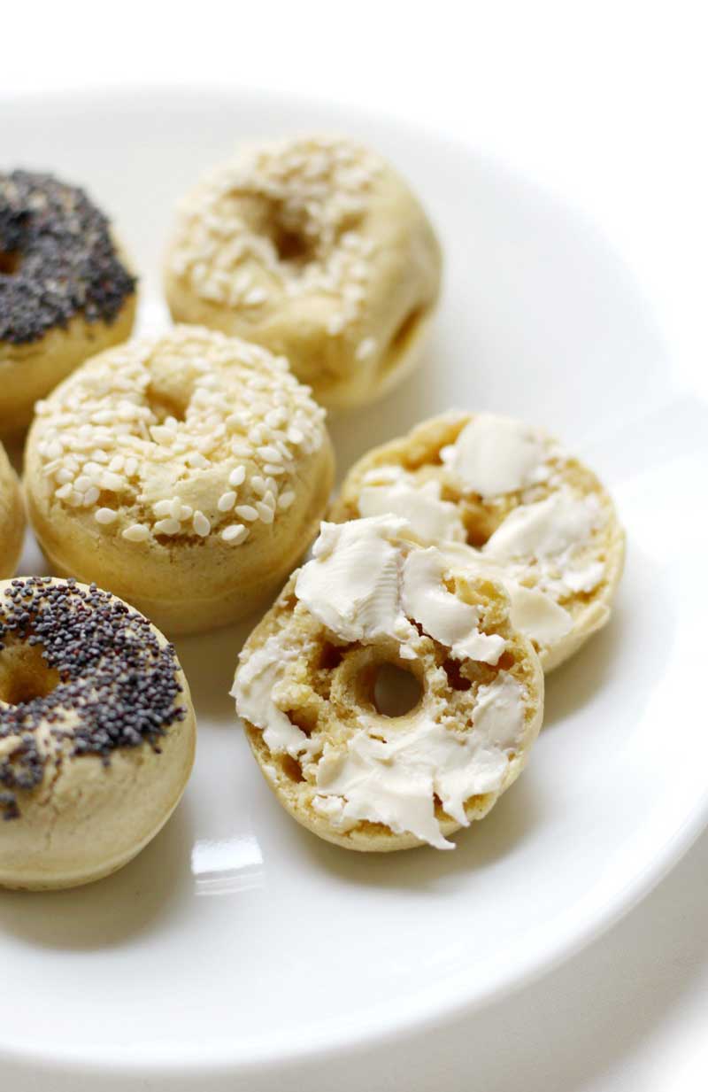 Homemade 3-Ingredient Gluten-Free Mini Bagels